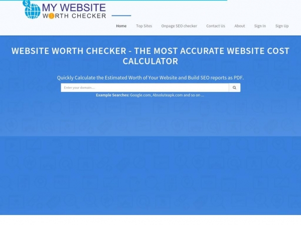 mywebsiteworthchecker.com